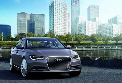 أودي تكشف عن سيارة Audi A6 L e-tron صديقة البيئة
